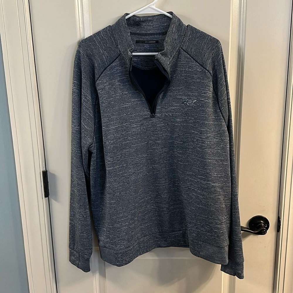 Mens Greg Norman Zip Sweater Size XL